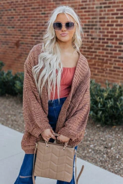 Hot Cocoa Crushing Knit Cardigan In Mocha -Chic Essence 1811017404000 2021121414520000 55b76c9fhot cocoa crushing knit cardigan in mocha