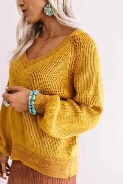 Call Knit A Day Sweater In Mustard -Chic Essence 1908261672000 2020010810503500 813ca6e4call knit a day sweater in mustard
