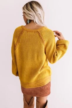 Call Knit A Day Sweater In Mustard -Chic Essence 1908261672000 2020010810503700 2b06cc44call knit a day sweater in mustard