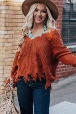 Pure Happiness Knit Sweater In Orange -Chic Essence 1910167117000 2019123013344400 86db322dpure happiness knit sweater in orange