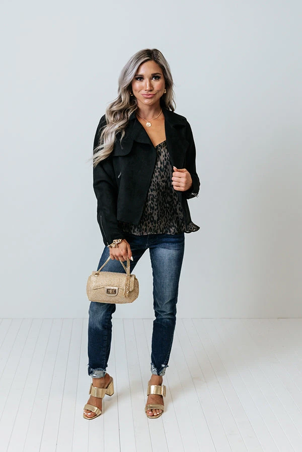 Instant Connection Faux Suede Jacket 4 Instant Connection Faux Suede Jacket - Image 2