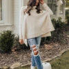Time For Cozy Sweater In Cream -Chic Essence 1911188986000 2022092016441600 663c0127time for cozy sweater in cream