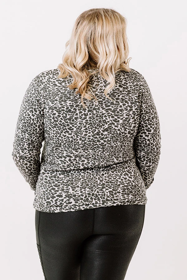 Play It Cozy Leopard Sweatshirt Curves 5 Play It Cozy Leopard Sweatshirt Curves - Image 3