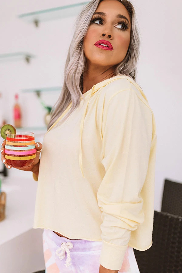 Do The Twist Hoodie In Yellow 8 Do The Twist Hoodie In Yellow - Image 6