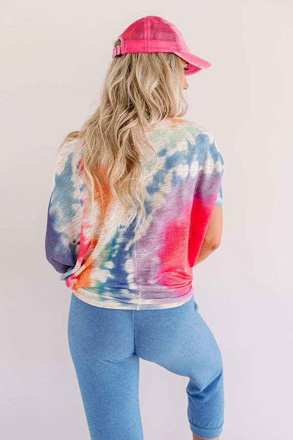 Sunshine Forecast Tie Dye Top 7 Sunshine Forecast Tie Dye Top - Image 5