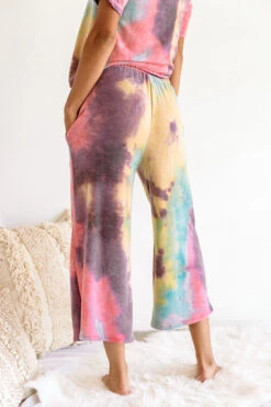 Tender Heart Tie Dye Pants In Golden Honey -Chic Essence 2006292504000 2020073012154600 77c8afe3tender heart tie dye pants in golden honey