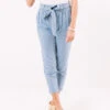 The Celia Chambray High Waist Trousers 2 The Celia Chambray High Waist Trousers -Chic Essence 2006299605000 2021030111314000 1c1de80fthe celia chambray high waist trousers