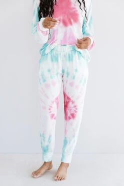 Morning Mist Tie Dye Joggers -Chic Essence 2007242399000 2020082009552200 b654e7edmorning mist tie dye joggers