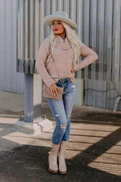 Mochas In The Mountains Knit Sweater