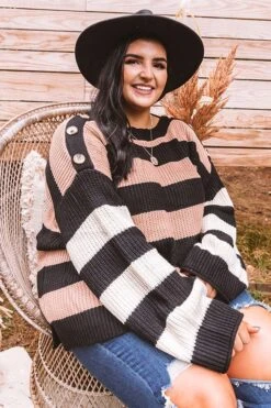 Pumpkin Spice Bliss Knit Sweater Curves -Chic Essence 2008251611000 2020090815351000 f704a35dpumpkin spice bliss knit sweater