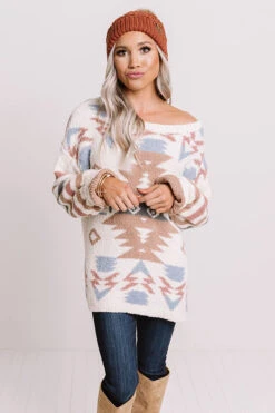 Lost In The Adirondacks Sweater In Ivory -Chic Essence 2009147642000 2020122108223000 50413033lost in the adirondacks sweater in ivory