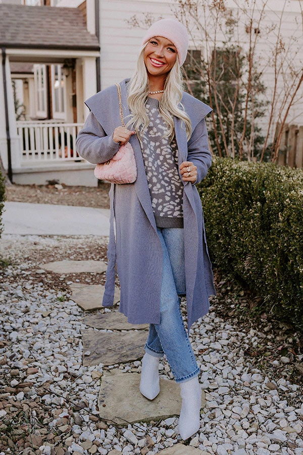 Hiding Out Light Weight Coat In Grey 4 Hiding Out Light Weight Coat In Grey - Image 2