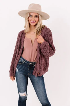 Forevermore Knit Cardigan In Vineyard Grape 18 Forevermore Knit Cardigan In Vineyard Grape -Chic Essence 2010274290000 2020112319184100 4cd43080forevermore knit cardigan in vineyard grape