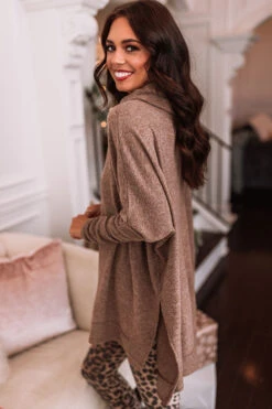 Senorita Snuggles Shift Sweater In Mocha -Chic Essence 2011115996000 2020113010405400 e74ab77dsenorita snuggles shift sweater in mocha