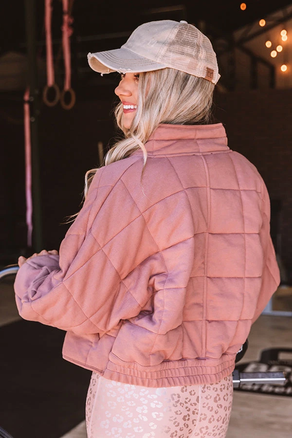 Blizzard On Broadway Jacket In Rustic Rose 13 Blizzard On Broadway Jacket In Rustic Rose - Image 11