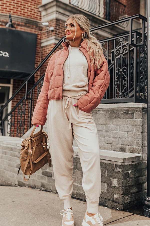 Blizzard On Broadway Jacket In Rustic Rose 3 Blizzard On Broadway Jacket In Rustic Rose