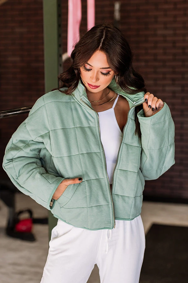 Blizzard On Broadway Jacket In Pear 10 Blizzard On Broadway Jacket In Pear - Image 8