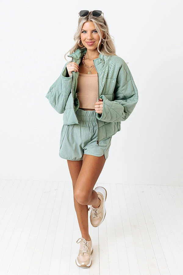 Blizzard On Broadway Jacket In Pear 4 Blizzard On Broadway Jacket In Pear - Image 2