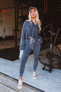 Coffee Over Crunches Knit Joggers