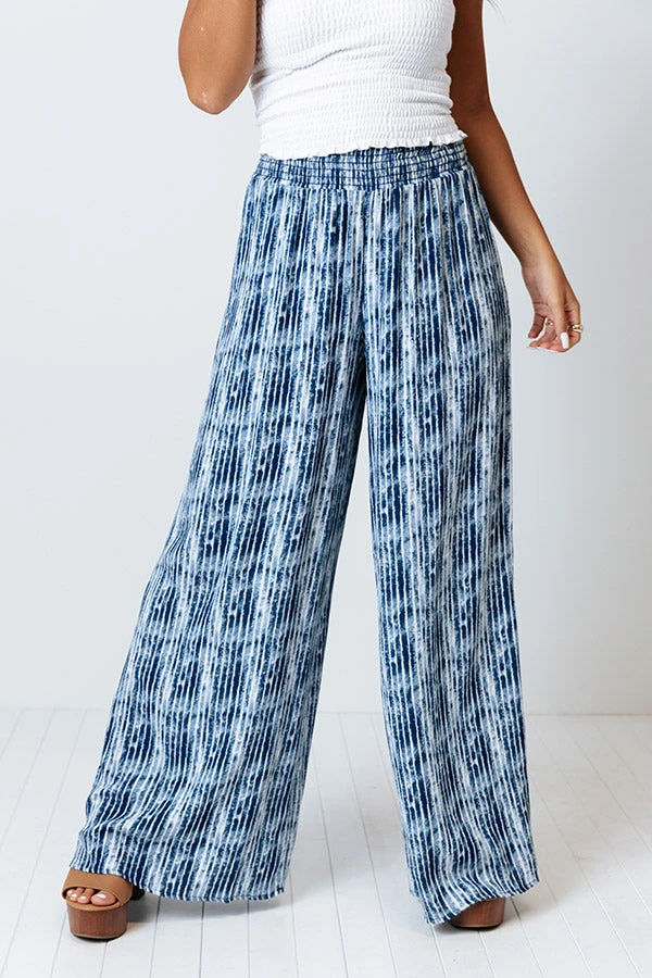 Malibu Cruise Stripe Pants In Blue 5 Malibu Cruise Stripe Pants In Blue - Image 3