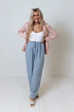 Major Milestone High Waist Pants In Sky Blue -Chic Essence 2106048132000 2021062212123400 483e323dmajor milestone high waist pants in sky blue