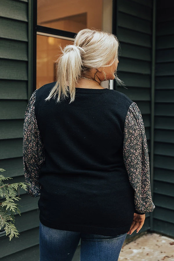 Serving Up Spice Sweater In Black Curves 8 Serving Up Spice Sweater In Black Curves - Image 6