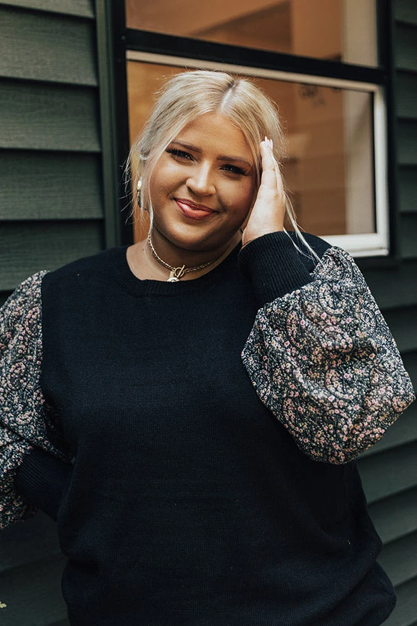 Serving Up Spice Sweater In Black Curves 6 Serving Up Spice Sweater In Black Curves - Image 4