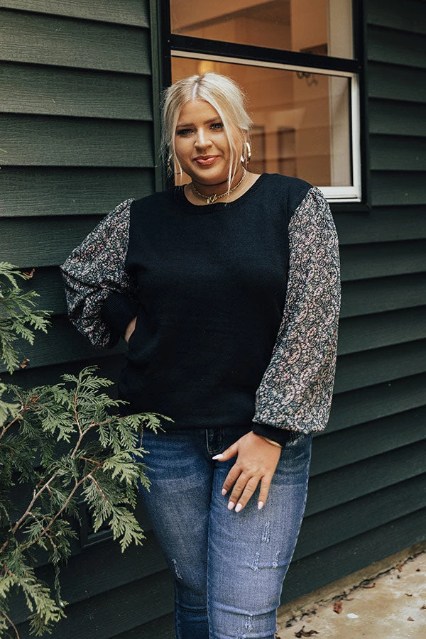 Serving Up Spice Sweater In Black Curves 3 Serving Up Spice Sweater In Black Curves