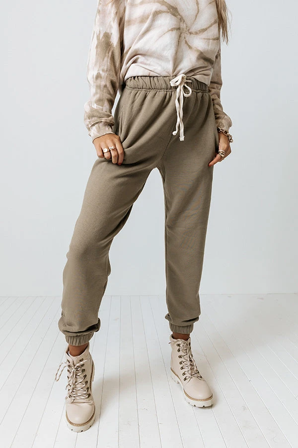 Down Time Joggers In Light Sage 3 Down Time Joggers In Light Sage