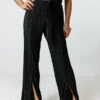 The Saleen Pleated Pants In Black -Chic Essence 2108254035000 2021090909275900 7e29b53athe saleen pleated pants in black