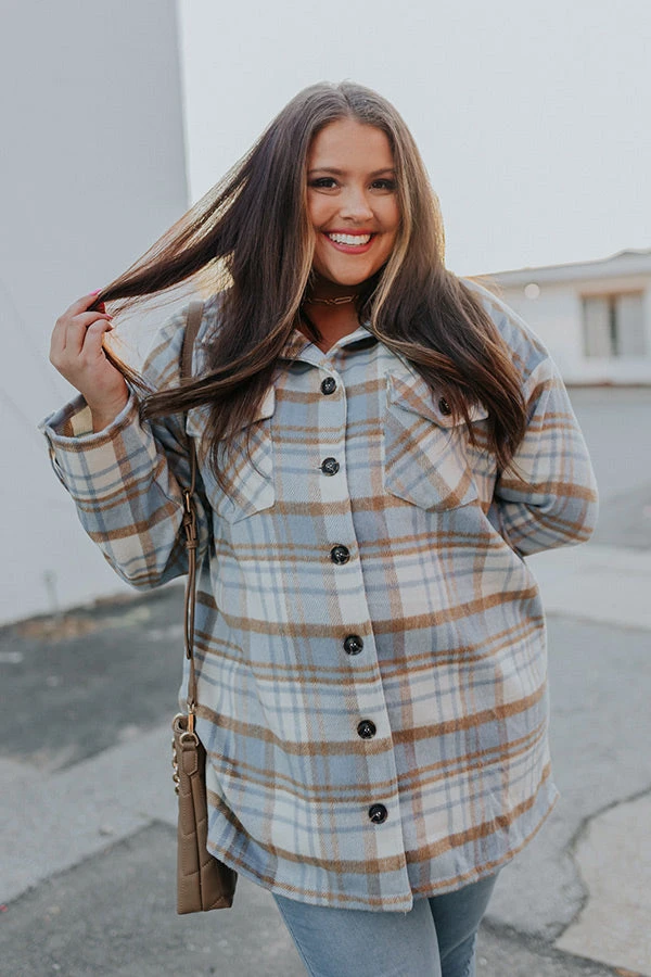 Dakota Views Plaid Jacket Curves 3 Dakota Views Plaid Jacket Curves