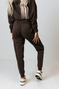 Count On You Joggers In Chestnut -Chic Essence 2109202137000 2021101209154200 dbee21f6count on you joggers in chestnut