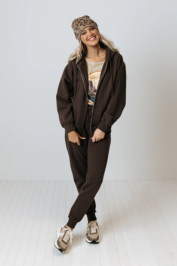 Count On You Sweater In Chestnut 4 Count On You Sweater In Chestnut - Image 2