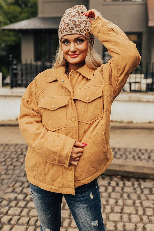 The Enna Jacket In Camel 12 The Enna Jacket In Camel - Image 10