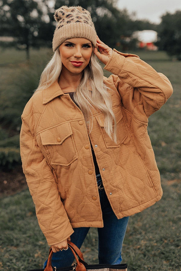 The Enna Jacket In Camel 7 The Enna Jacket In Camel - Image 5