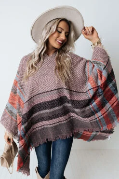 Cuddle Down Poncho In Heirloom Lilac -Chic Essence 2110127902000 2021110810541800 77540b55cuddle down poncho in heirloom lilac