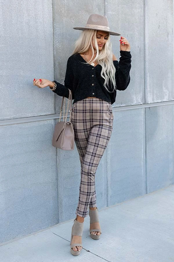 The Octavia High Waist Pants In Black 4 The Octavia High Waist Pants In Black - Image 2