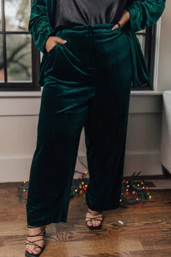 Fine And Divine Velvet Pants In Hunter Green Curves 18 Fine And Divine Velvet Pants In Hunter Green Curves -Chic Essence 2110188630000 2021111609194600 d8331803fine and divine velvet pants in hunter green curves