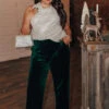 Fine And Divine Velvet Pants In Hunter Green Curves 1 Fine And Divine Velvet Pants In Hunter Green Curves -Chic Essence 2110188630000 2022112208555500 4efdc48bfine and divine velvet pants in hunter green curves