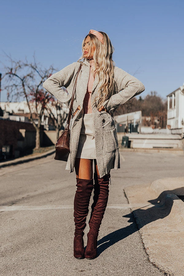 Wine In Winter Park Light Weight Coat In Light Birch 3 Wine In Winter Park Light Weight Coat In Light Birch