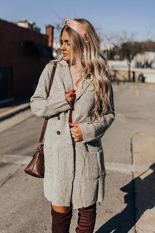 Wine In Winter Park Light Weight Coat In Light Birch 4 Wine In Winter Park Light Weight Coat In Light Birch - Image 2