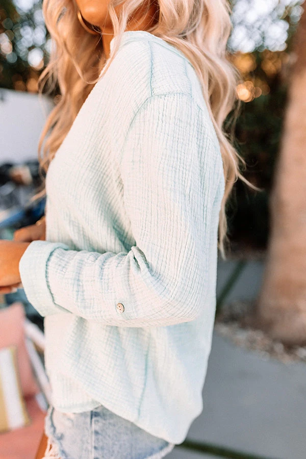 Seaside Memory Shift Top In Ocean Wave 8 Seaside Memory Shift Top In Ocean Wave - Image 6