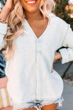 Seaside Memory Shift Top In Ocean Wave 11 Seaside Memory Shift Top In Ocean Wave -Chic Essence 2112282273000 2022020107492300 74545521seaside memory shift top in ocean wave