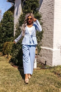 Hamptons Forever Stripe Blazer In Sky Blue 13 Hamptons Forever Stripe Blazer In Sky Blue -Chic Essence 2202287625000 2022030912001200 e52b1b96hamptons forever stripe blazer in sky blue