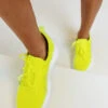 The Arwyn Sneaker In Neon Yellow -Chic Essence 2205023505000 2022051012272700 10e32a8ethe arwyn sneaker in neon yellow