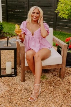 Grace On Repeat Babydoll Top