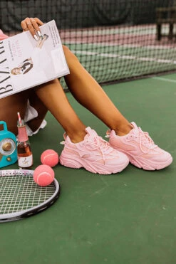 The Gerri Sneaker In Pink -Chic Essence 2205025286000 2023032616184900 4a7f80fbthe gerri sneaker in pink