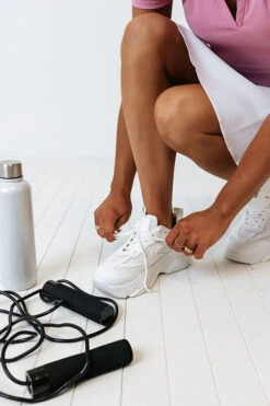 The Gerri Sneaker In White