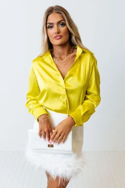 Plan For Success Satin Button Up In Neon Yellow 13 Plan For Success Satin Button Up In Neon Yellow -Chic Essence 2205091407000 2022052314054800 d4d15a9fplan for success satin button up in neon yellow