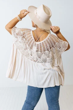 Getting Sun Crochet Shift Top In Cream -Chic Essence 2205138798000 2022053113364900 a20896f1getting sun crochet shift top in cream